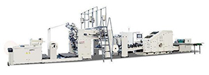 ماكينة تصنيع الأكياس الورقية الأوتوماتيكية بيد مسطحة، SBH330B/450B-TH